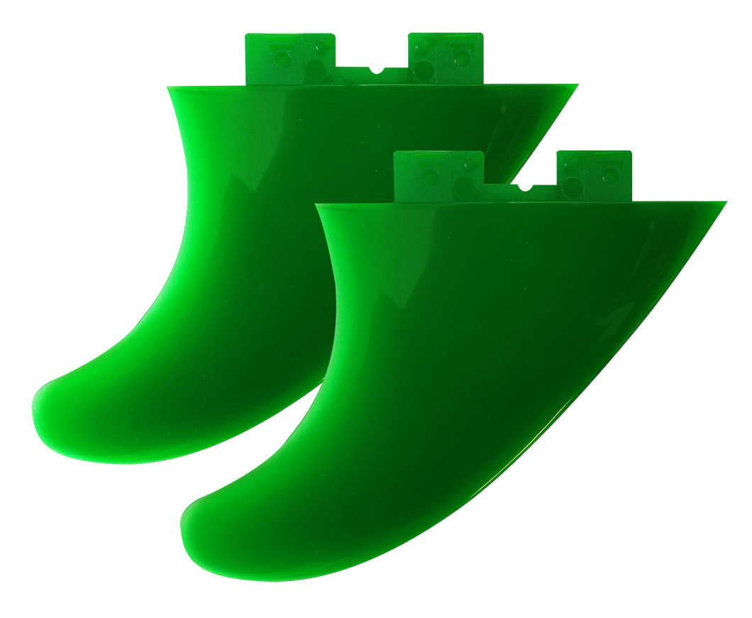 4.5″ Green Gummy Side-Bite Click Fins