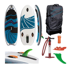 Load image into Gallery viewer, Atcha 711 Inflatable Whitewater SUP
